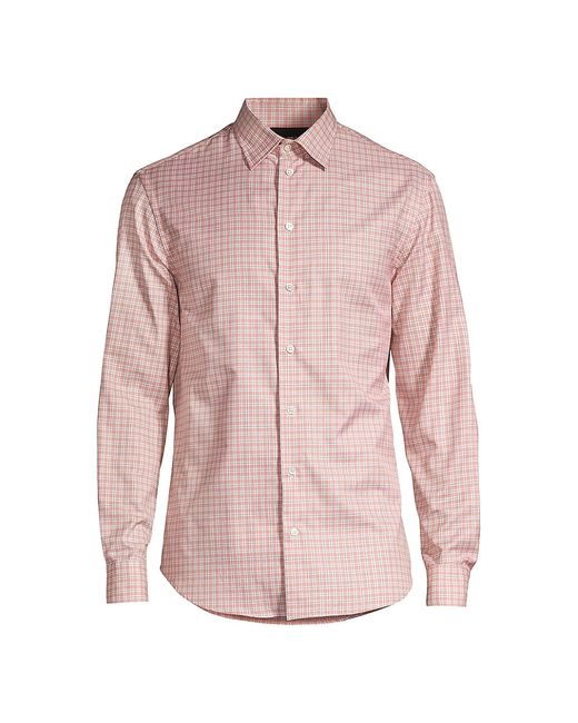 Emporio Armani Plaid Button-Front Shirt