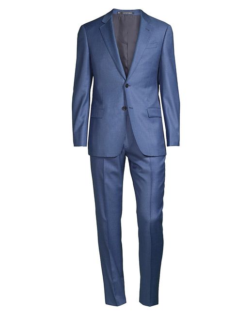 Emporio Armani Solid Virgin Suit