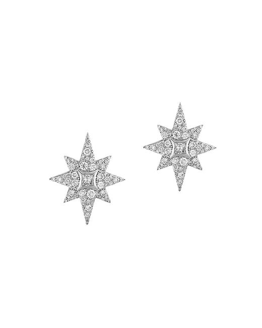 Bee Goddess Star Light 18K 0.38 TCW Diamond Venus Earrings