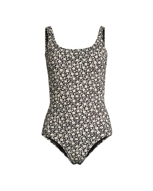 Tory Burch Scoopback One-Piece Swimsuit