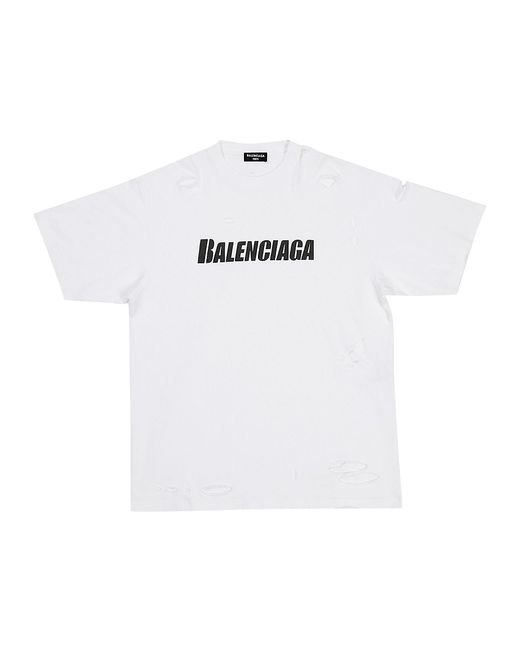 Balenciaga Destroyed T-shirt Boxy Fit