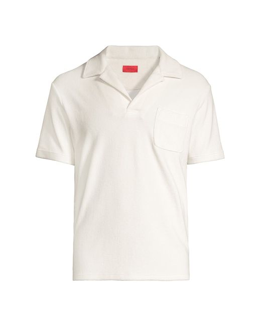 Isaia Cotton-Silk Polo Shirt