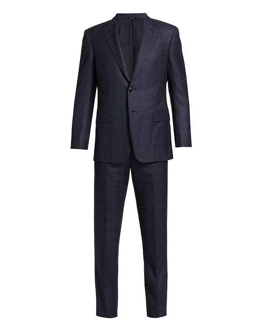 Giorgio Armani Glen Plaid Suit