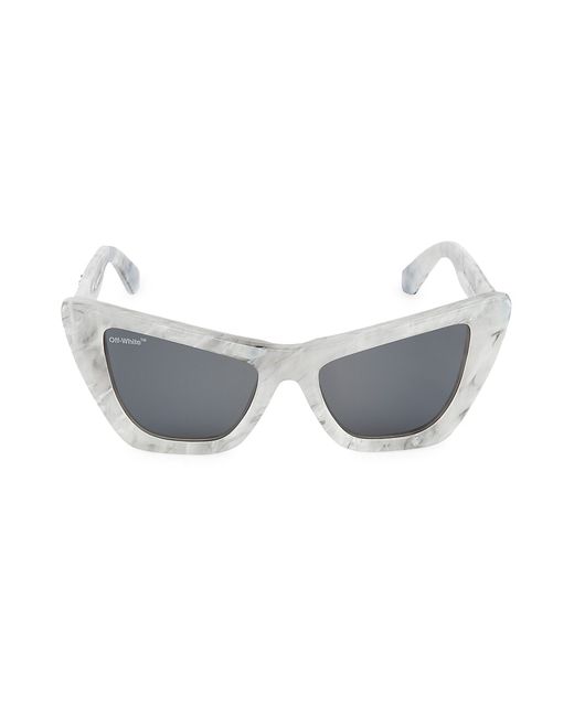 Off-White Edvard 57MM Cat-Eye Sunglasses
