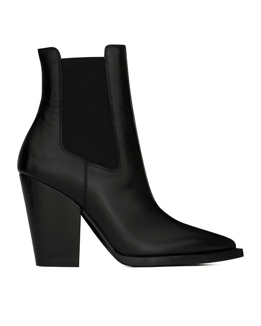 Saint Laurent Theo Chelsea Boots in Smooth Leather