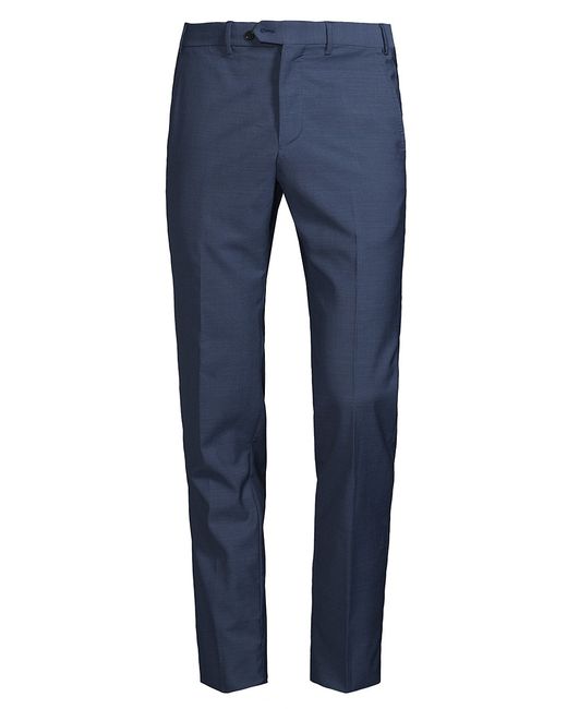 Emporio Armani Textured Solid Trousers