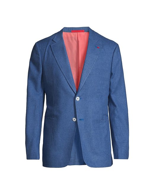 Isaia Solid Sport Jacket