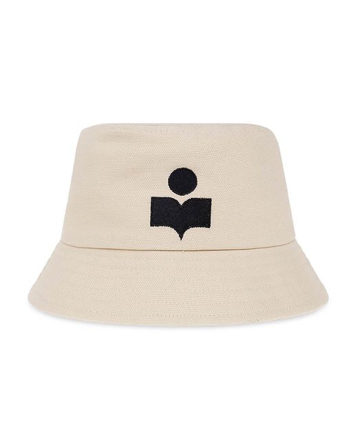 Isabel Marant Haley Embroidered Logo Bucket Hat