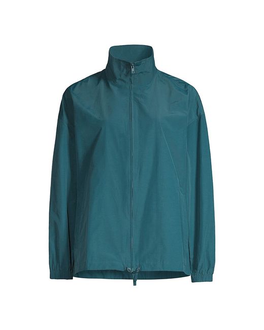 Eileen Fisher High Collar Zip-Up Jacket