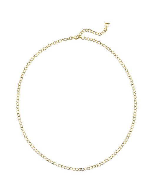 Temple St. Clair 18K Extra-Small Oval Link Necklace Chain/18