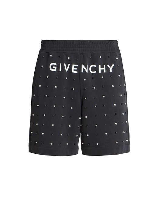 Givenchy Embellished Logo Board Shorts