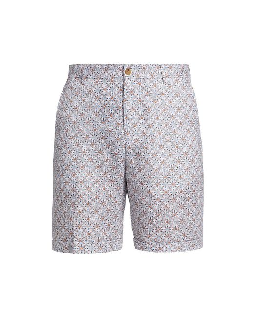 Saks Fifth Avenue COLLECTION Medallion Shorts