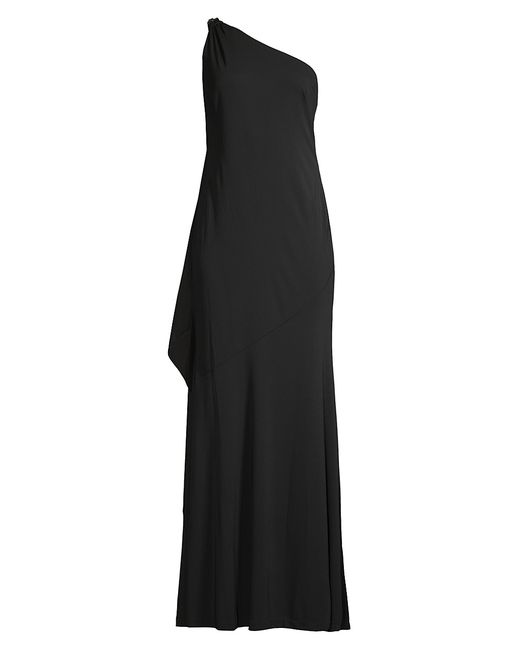 Donna Karan Crepe Jersey One-Shoulder Gown