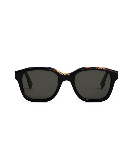 Fendi Square 51MM Acetate Sunglasses