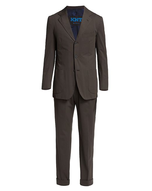 KNT by Kiton Single-Breasted Woven Suit