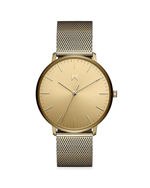 Mvmt Legacy Goldtone Stainless Steel Watch