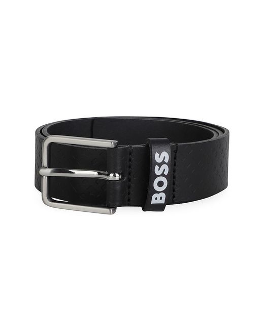 Boss Logo Leather Belt