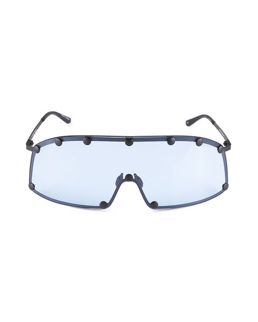 Rick Owens Shield 80MM Rectangular Sunglasses