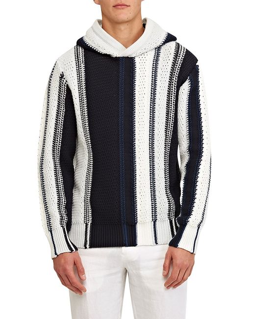 Orlebar Brown Kirk Tanami Striped Hooded Sweater
