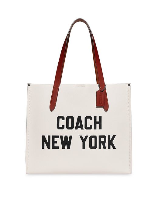 Coach Pebbled Tote