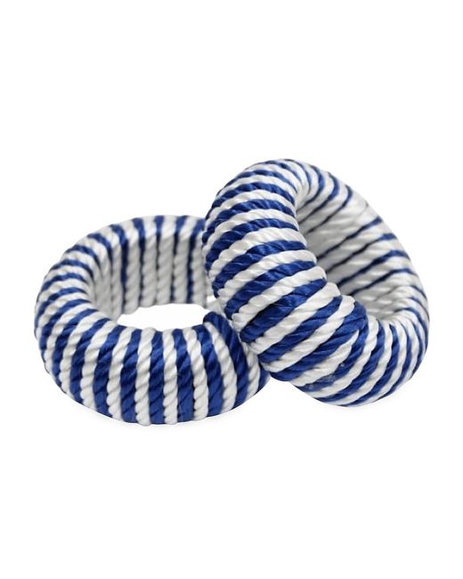 Von Gern Home Cord Napkin Ring Set of 4