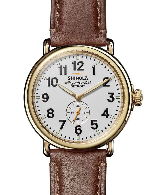 Shinola Runwell 47MM Subsecond Strap Watch