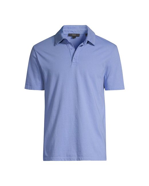 Vince Garment-Dyed Polo Shirt