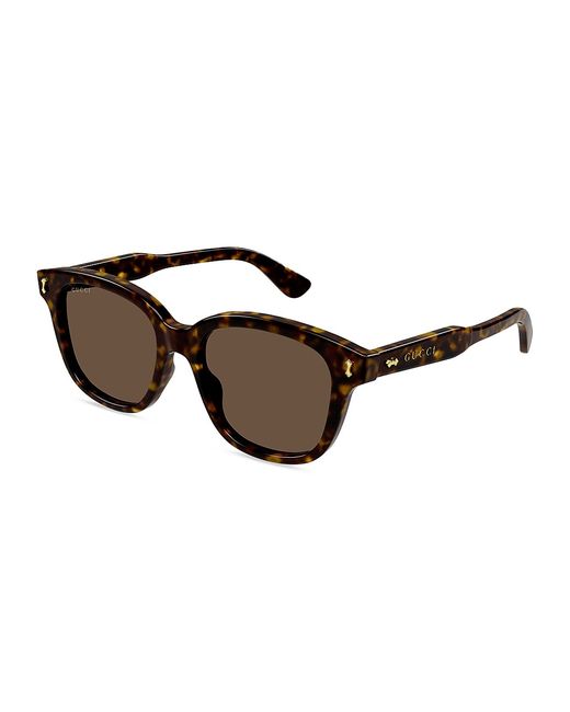 Gucci Decor 52MM Square Acetate Sunglasses