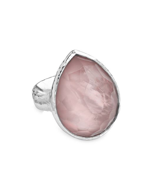 Ippolita Rock Candy Crystal Shell Large Teardrop Ring