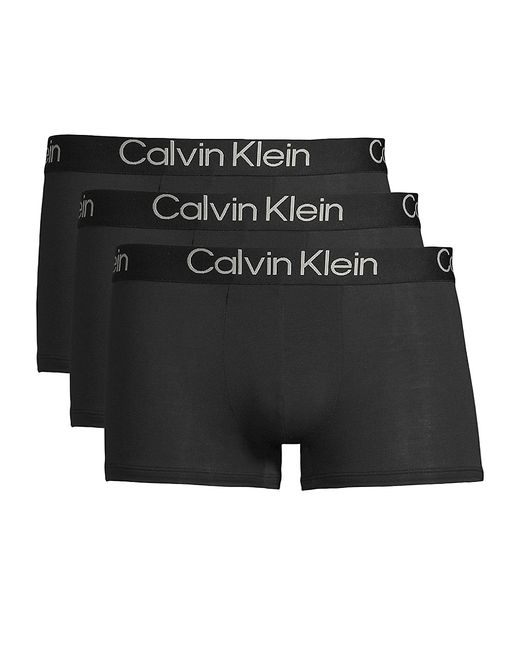 Calvin Klein 3-Pack Logo Boxer Briefs