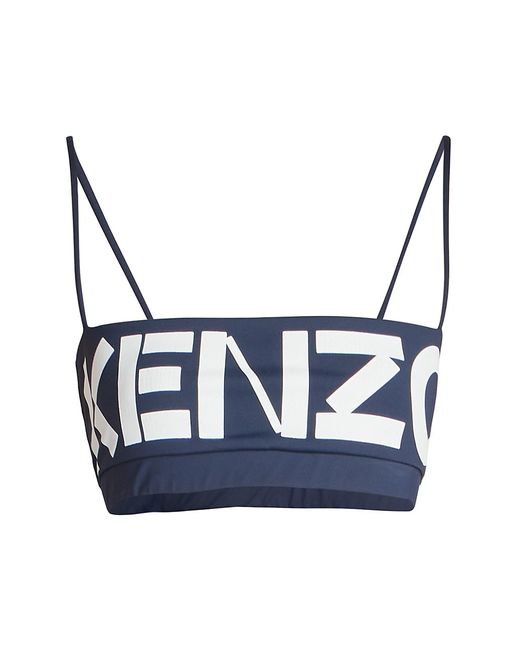Kenzo Logo Spaghetti-Strap Tube Top