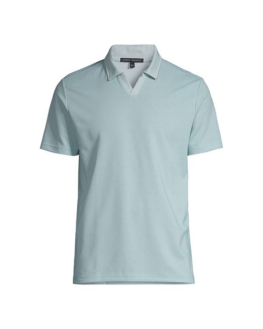 Robert Barakett Brix Slim-Fit V-Neck Polo Shirt