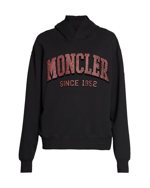 Moncler Glitter Logo Hoodie