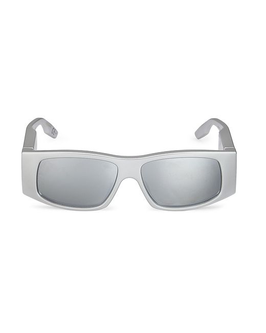 Balenciaga 56MM Rectangular LED Sunglasses