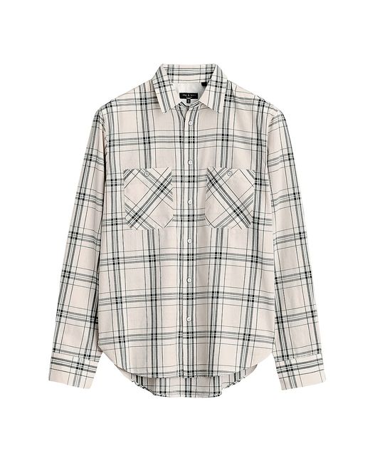 Rag & Bone Gus Plaid Button-Up Shirt