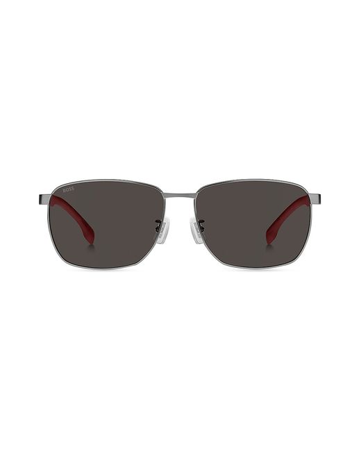 Boss 62MM Rectangular Sunglasses