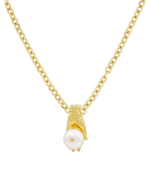 Darkai 18K--Plated Natural Pearl Necklace