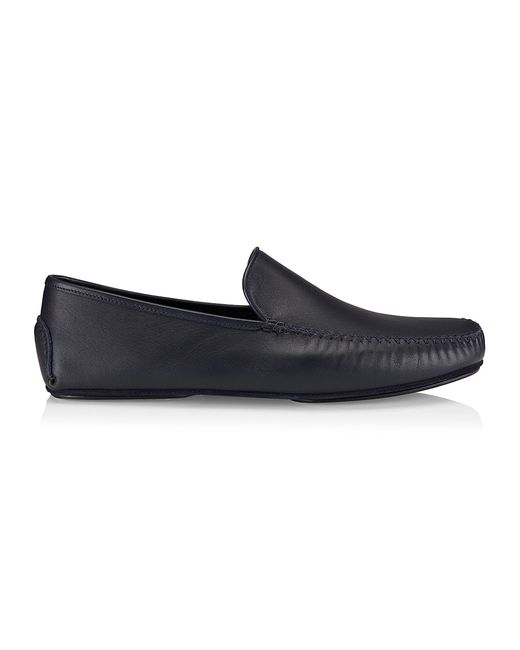 Manolo Blahnik Mayfair Leather Loafers