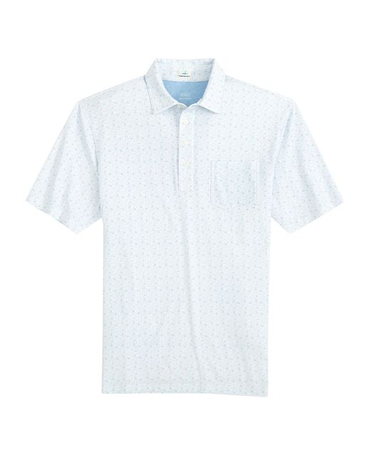 Johnnie O Briar Abstract Cotton Polo Shirt