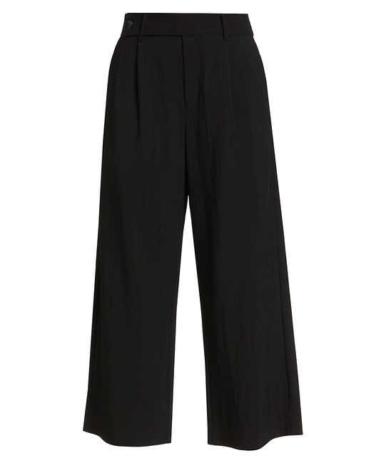 Proenza Schouler White Label Suiting Cropped Wide-Leg Pants