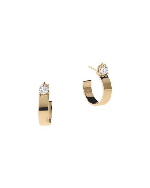 Lana Jewelry Vanity 14K 0.5 TCW Diamond Huggie Hoop Earrings