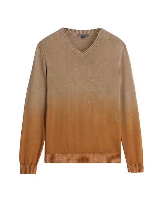 John Varvatos Kane Dip-Dye Cotton Sweater