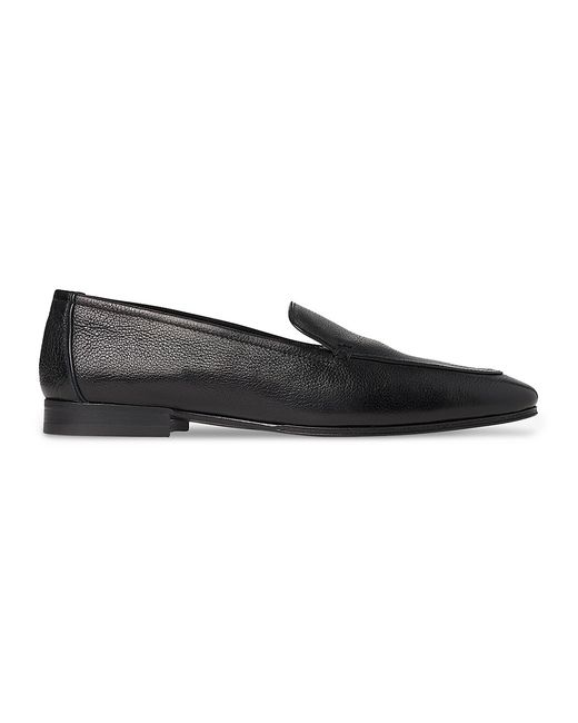 The Row Adam Embossed Loafers
