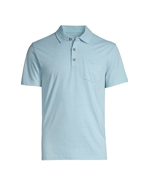 Fair Harbor Atlantic Cotton-Blend Polo Shirt