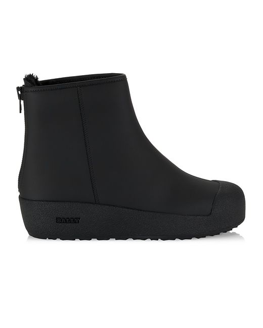 Bally Curling Shearling-Lined Boots