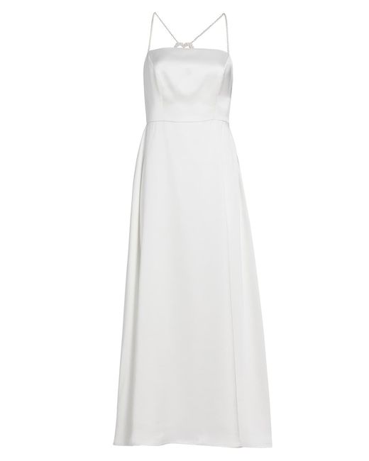 Hvn Emma Faux-Pearl Embellished Dress