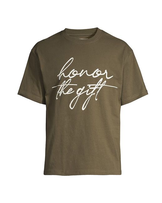 Honor The Gift Imprint HTG Script T-Shirt