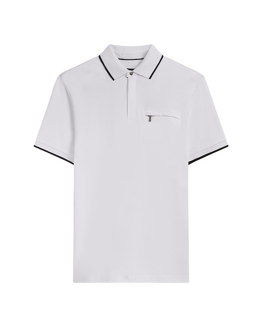 Bugatchi Quarter-Zip Polo Shirt