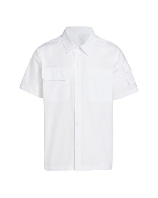 Helmut Lang Tab Logo Cotton Shirt