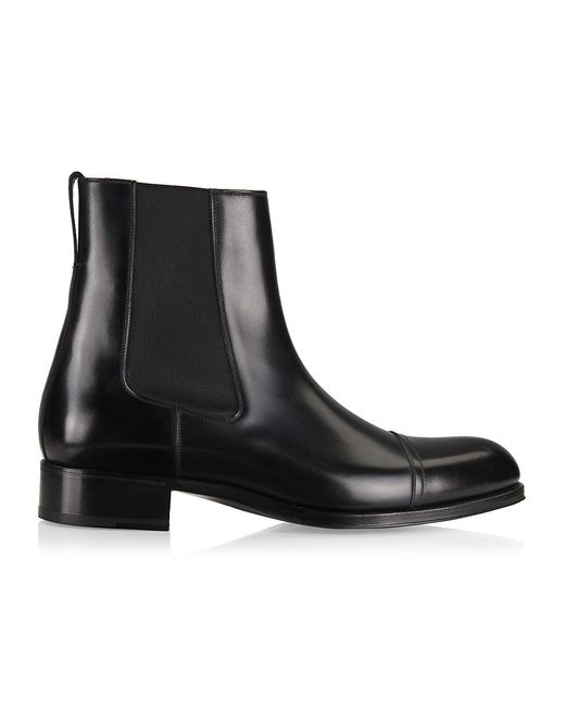 Tom Ford Leather Ankle Boots